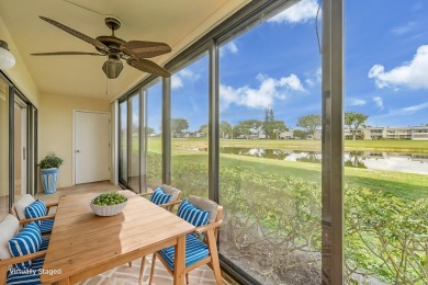 Amazing 2/2 deluxe corner condo with direct lake and golf course on Kings Point Golf -Flanders Way in Florida - for sale on GolfHomes.com, golf home, golf lot