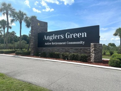 COME LOOK AT THIS UPDATED 2-BEDROOM, 1.5-BATHROOM HOME IN on Anglers Green Golf Course in Florida - for sale on GolfHomes.com, golf home, golf lot