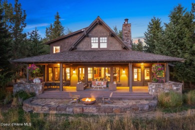 Situated on the first fairway of the prestigious Gozzer Ranch on Gozzer Ranch Golf and Lake Club in Idaho - for sale on GolfHomes.com, golf home, golf lot