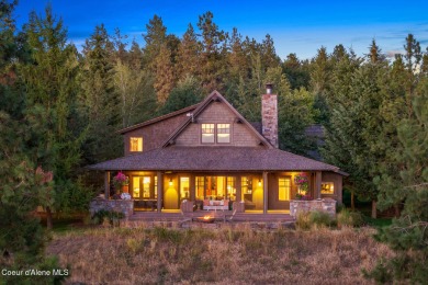 Situated on the first fairway of the prestigious Gozzer Ranch on Gozzer Ranch Golf and Lake Club in Idaho - for sale on GolfHomes.com, golf home, golf lot