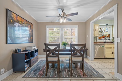 Peaceful waterfront views abound from each room in this updated on DeSoto Golf Course in Arkansas - for sale on GolfHomes.com, golf home, golf lot