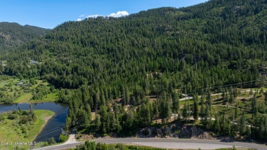 Breathtaking views of the Green Monarchs, Pack River Delta, Lake on The Idaho Club in Idaho - for sale on GolfHomes.com, golf home, golf lot