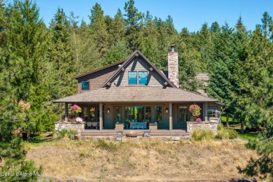 Situated on the first fairway of the prestigious Gozzer Ranch on Gozzer Ranch Golf and Lake Club in Idaho - for sale on GolfHomes.com, golf home, golf lot
