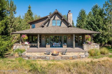 Situated on the first fairway of the prestigious Gozzer Ranch on Gozzer Ranch Golf and Lake Club in Idaho - for sale on GolfHomes.com, golf home, golf lot