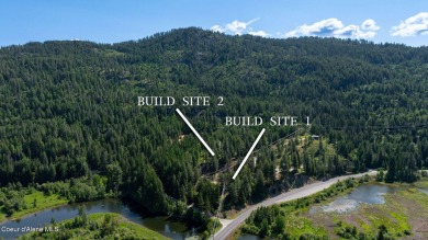 Breathtaking views of the Green Monarchs, Pack River Delta, Lake on The Idaho Club in Idaho - for sale on GolfHomes.com, golf home, golf lot