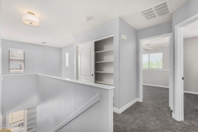 Contemporary two-story home offering 4 bedrooms and 2.5 baths on The Duke At Rancho El Dorado Golf Course in Arizona - for sale on GolfHomes.com, golf home, golf lot