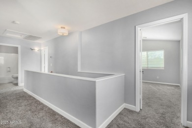 Contemporary two-story home offering 4 bedrooms and 2.5 baths on The Duke At Rancho El Dorado Golf Course in Arizona - for sale on GolfHomes.com, golf home, golf lot