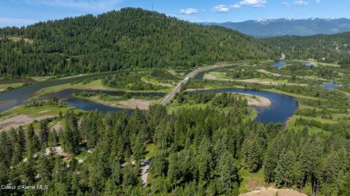 Breathtaking views of the Green Monarchs, Pack River Delta, Lake on The Idaho Club in Idaho - for sale on GolfHomes.com, golf home, golf lot
