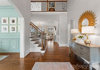 Set along the 14th hole of Trump National Golf Club Charlotte on Trump National Golf Club Charlotte in North Carolina - for sale on GolfHomes.com, golf home, golf lot