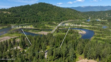 Breathtaking views of the Green Monarchs, Pack River Delta, Lake on The Idaho Club in Idaho - for sale on GolfHomes.com, golf home, golf lot