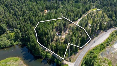 Breathtaking views of the Green Monarchs, Pack River Delta, Lake on The Idaho Club in Idaho - for sale on GolfHomes.com, golf home, golf lot