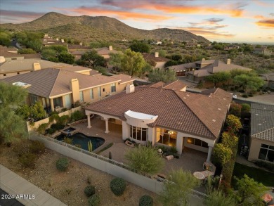 Coveted 4-car garage home in McDowell Mountain Ranch 24-hour on Sanctuary Golf Course At WestWorld in Arizona - for sale on GolfHomes.com, golf home, golf lot