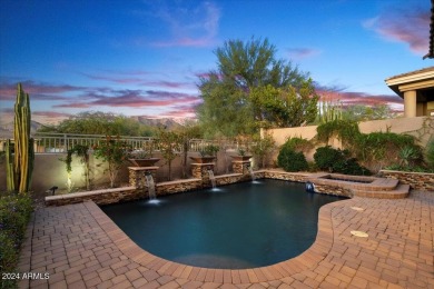 Coveted 4-car garage home in McDowell Mountain Ranch 24-hour on Sanctuary Golf Course At WestWorld in Arizona - for sale on GolfHomes.com, golf home, golf lot