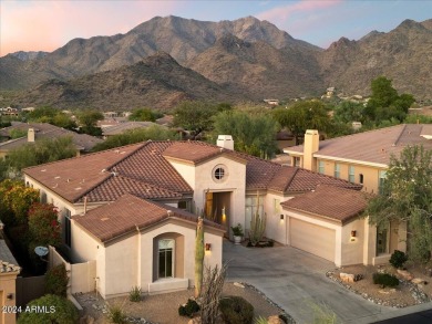 Coveted 4-car garage home in McDowell Mountain Ranch 24-hour on Sanctuary Golf Course At WestWorld in Arizona - for sale on GolfHomes.com, golf home, golf lot