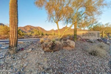 Coveted 4-car garage home in McDowell Mountain Ranch 24-hour on Sanctuary Golf Course At WestWorld in Arizona - for sale on GolfHomes.com, golf home, golf lot