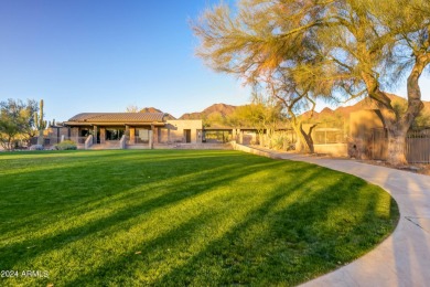 Coveted 4-car garage home in McDowell Mountain Ranch 24-hour on Sanctuary Golf Course At WestWorld in Arizona - for sale on GolfHomes.com, golf home, golf lot