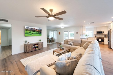 Stunning, fully updated home in the heart of South Scottsdale's on Scottsdale Silverado Golf Club in Arizona - for sale on GolfHomes.com, golf home, golf lot