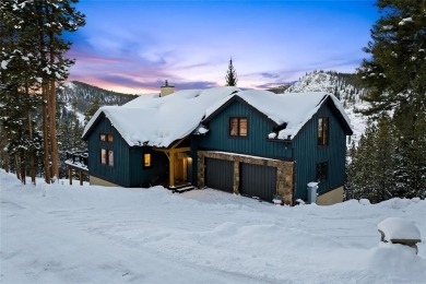 Nestled in Summit Estates just minutes from the charming town of on Breckenridge Golf Club in Colorado - for sale on GolfHomes.com, golf home, golf lot