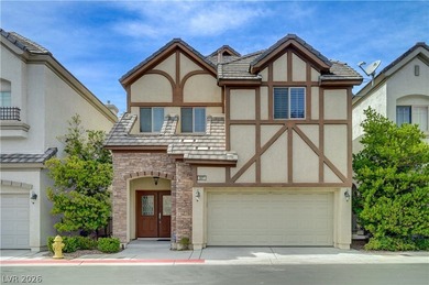 Inside the prestigious Tudor Park at Queensridge, a masterclass on Badlands Golf Club in Nevada - for sale on GolfHomes.com, golf home, golf lot
