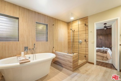 Architectural Retreat with Lush Gardens and Private Guest Suite on Hillcrest Country Club in California - for sale on GolfHomes.com, golf home, golf lot