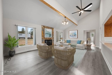 Spectacular water views from nearly every room make this home on Harbour Point Golf Club in North Carolina - for sale on GolfHomes.com, golf home, golf lot