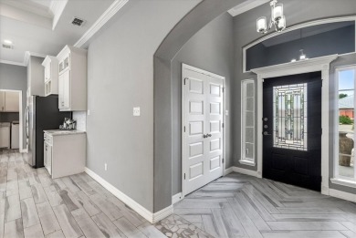 heck out this amazing island home, built in 2018! It offers 4 on Padre Isles Golf Course in Texas - for sale on GolfHomes.com, golf home, golf lot
