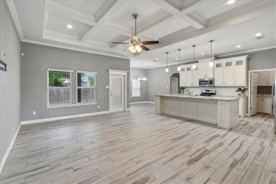 heck out this amazing island home, built in 2018! It offers 4 on Padre Isles Golf Course in Texas - for sale on GolfHomes.com, golf home, golf lot