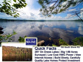 Living On A Maine Lake, Are You After Water Front Property In on Houlton Community Golf Club in Maine - for sale on GolfHomes.com, golf home, golf lot
