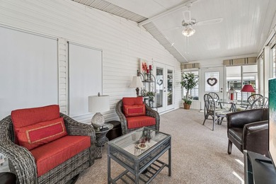 Welcome home to this beautifully updated 2-bedroom, 2-bath on Lake Henry Golf Club in Florida - for sale on GolfHomes.com, golf home, golf lot