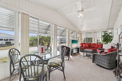 Welcome home to this beautifully updated 2-bedroom, 2-bath on Lake Henry Golf Club in Florida - for sale on GolfHomes.com, golf home, golf lot