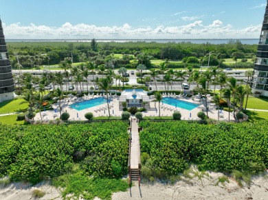 Wake up to sunrise over the blue ocean water at the sought after on Island Dunes Country Club in Florida - for sale on GolfHomes.com, golf home, golf lot