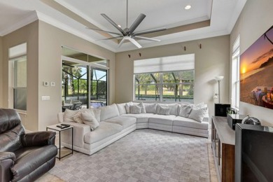 Former model home loaded with upgrades! Soaring volume ceilings on PGA Golf Club in PGA Village in Florida - for sale on GolfHomes.com, golf home, golf lot