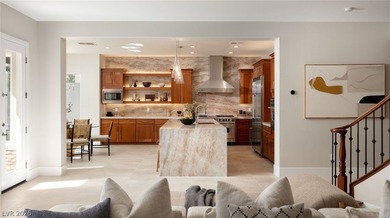 This recently renovated Toll Brothers 2-story presents one of on Red Rock Country Club in Nevada - for sale on GolfHomes.com, golf home, golf lot