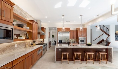 This recently renovated Toll Brothers 2-story presents one of on Red Rock Country Club in Nevada - for sale on GolfHomes.com, golf home, golf lot