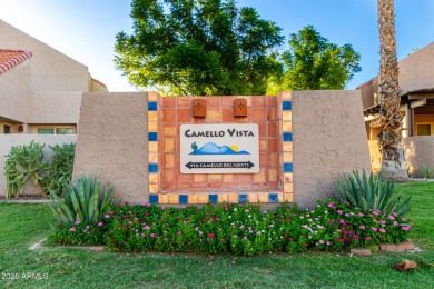 Welcome to this stunning 2-bedroom + den unit in Camello Vista! on McCormick Ranch Golf Club in Arizona - for sale on GolfHomes.com, golf home, golf lot