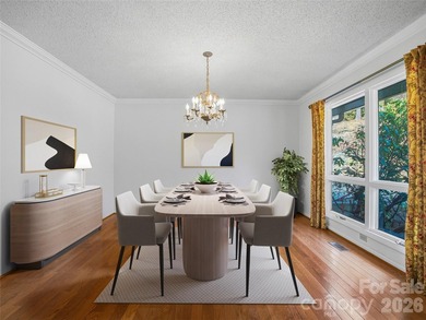 Tucked along the fairways of the Country Club of Asheville, this on  in North Carolina - for sale on GolfHomes.com, golf home, golf lot