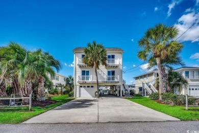 Wow! 4-Bedroom, waterfront, channel home close to the Beach in on Beachwood Golf Club in South Carolina - for sale on GolfHomes.com, golf home, golf lot