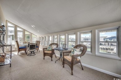 Wow! 4-Bedroom, waterfront, channel home close to the Beach in on Beachwood Golf Club in South Carolina - for sale on GolfHomes.com, golf home, golf lot
