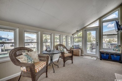Wow! 4-Bedroom, waterfront, channel home close to the Beach in on Beachwood Golf Club in South Carolina - for sale on GolfHomes.com, golf home, golf lot