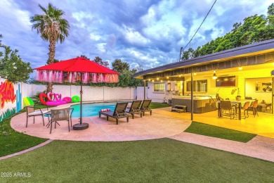 This exceptional corner-lot residence boasts a charming carport on Coronado Golf Course in Arizona - for sale on GolfHomes.com, golf home, golf lot