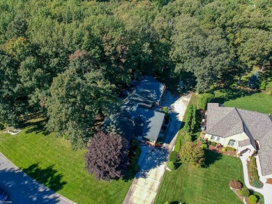 This stunning 3,900 square foot home is nestled on a picturesque on St Clair River Country Club in Michigan - for sale on GolfHomes.com, golf home, golf lot