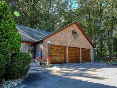 This stunning 3,900 square foot home is nestled on a picturesque on St Clair River Country Club in Michigan - for sale on GolfHomes.com, golf home, golf lot