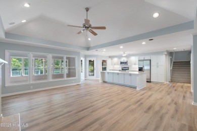 Come explore this beautifully renovated 3,100-square-foot home on Sea Trail Golf Resort in North Carolina - for sale on GolfHomes.com, golf home, golf lot
