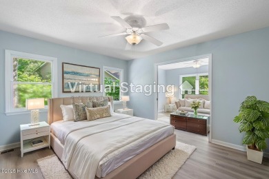 Come explore this beautifully renovated 3,100-square-foot home on Sea Trail Golf Resort in North Carolina - for sale on GolfHomes.com, golf home, golf lot