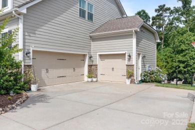 This exquisite home offers a unique blend of warm living spaces on Skybrook Golf Club in North Carolina - for sale on GolfHomes.com, golf home, golf lot