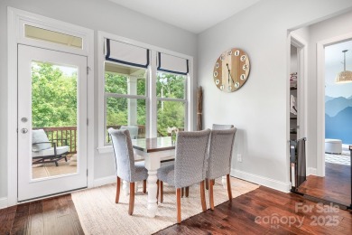 This exquisite home offers a unique blend of warm living spaces on Skybrook Golf Club in North Carolina - for sale on GolfHomes.com, golf home, golf lot