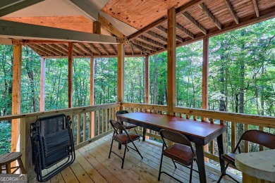 Feels like a treehouse. Perfect starter or vacation rental on Sky Valley Resort and Country Club in Georgia - for sale on GolfHomes.com, golf home, golf lot