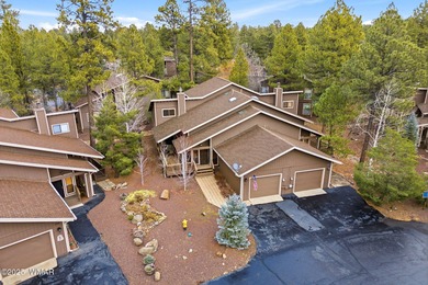 Charming and cozy cabin-style townhome nestled in the highly on Pinetop Lakes Golf and Country Club in Arizona - for sale on GolfHomes.com, golf home, golf lot