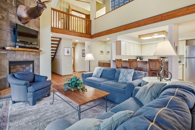 Charming and cozy cabin-style townhome nestled in the highly on Pinetop Lakes Golf and Country Club in Arizona - for sale on GolfHomes.com, golf home, golf lot