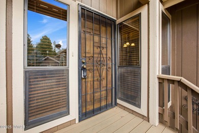 Charming and cozy cabin-style townhome nestled in the highly on Pinetop Lakes Golf and Country Club in Arizona - for sale on GolfHomes.com, golf home, golf lot